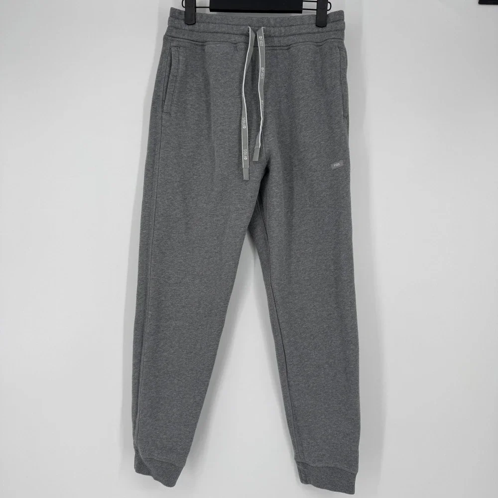 FIGS Tansen 2.0 Jogger Pants Mens Heather‎ Grey Fleece Sweatpants W22LW2006